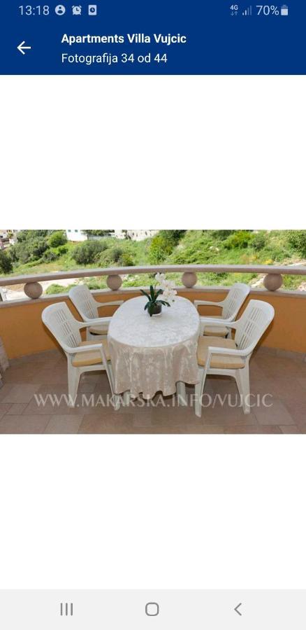 Villa Vujcic Makarska Exterior foto